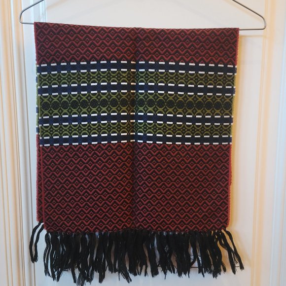 Peter England Mens Wool Scarf - Picture 2 of 8